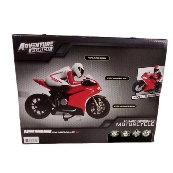 Radio Control Adventure Force Motorcycle New In box - Picture 1 of 8